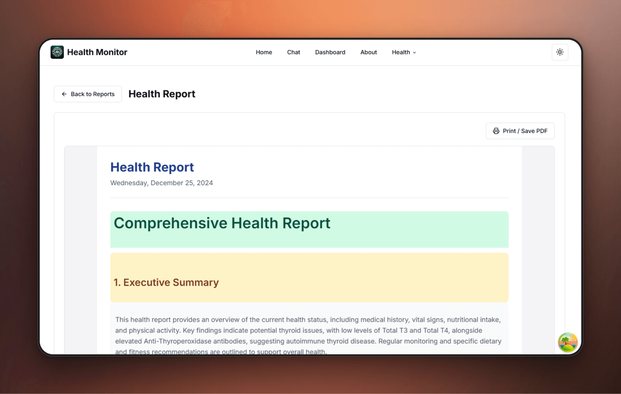 Health Reports