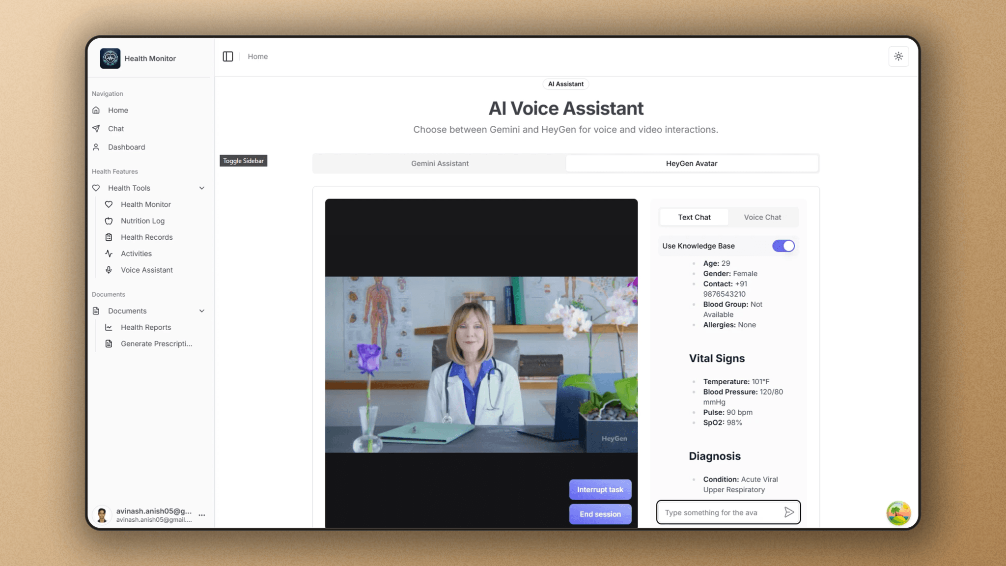 Voice and Video Assistant